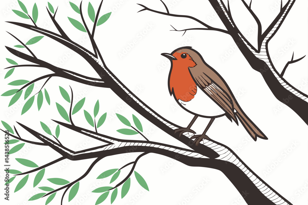bird on a branch bird on a branch