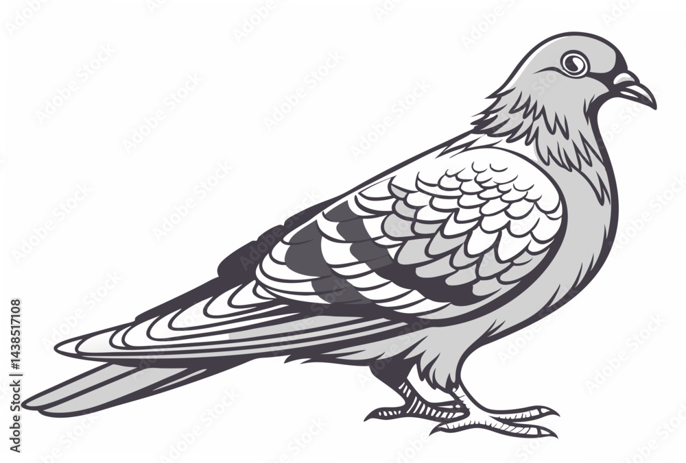 dove isolated on white dove isolated on white