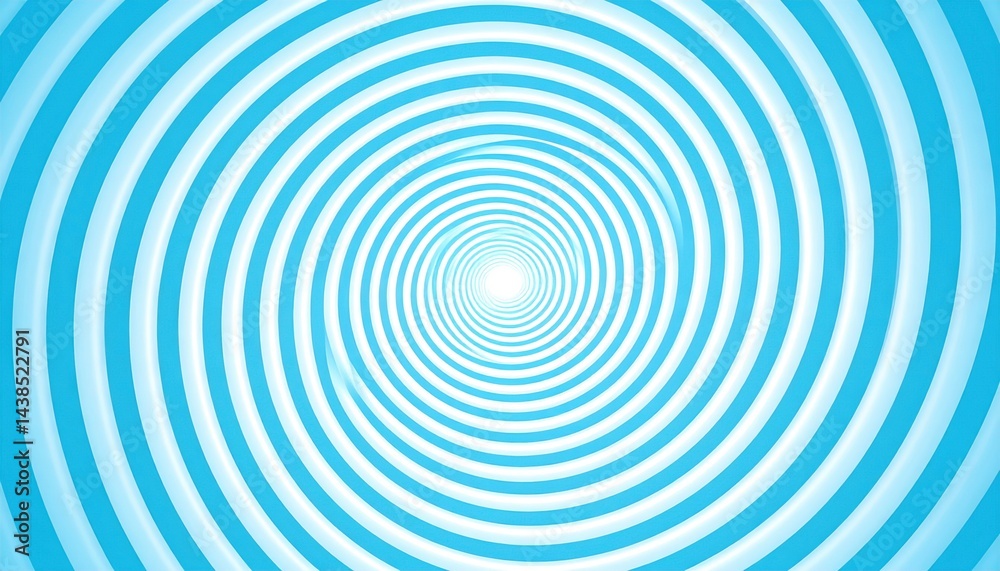 Hypnotic spiral animation abstract digital art graphic design blue color scheme central perspective optical illusion Hypnotic spiral animation abstract digital art graphic design blue color scheme central perspective optical illusion