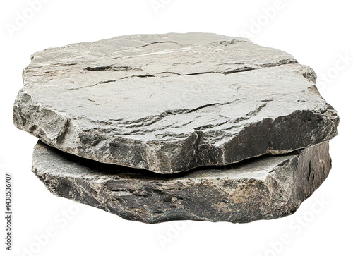 Flat rock podium