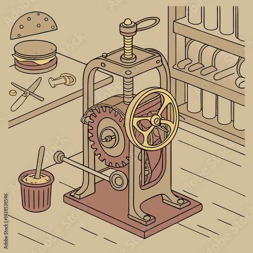 vintage coffee grinder