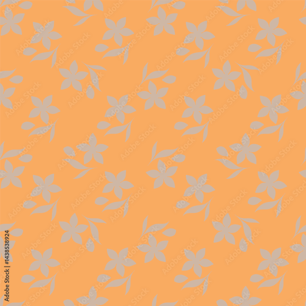 Obraz premium seamless pattern with leaves