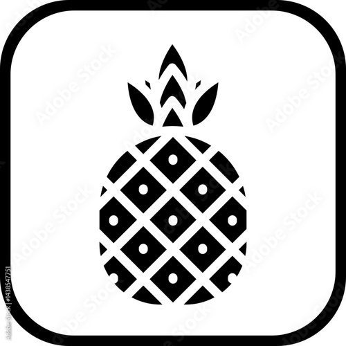 Pineapple Icon style