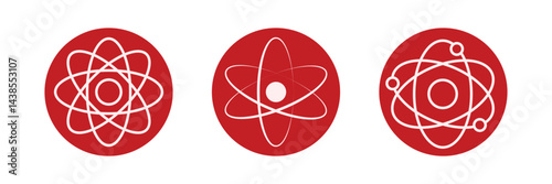 Modern Atomic Structure Illustration: Science, Technology, and Innovation