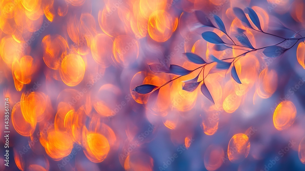 Dreamy Autumn Leaves Bokeh Background- Abstract Nature Photography Dreamy Autumn Leaves Bokeh Background- Abstract Nature Photography