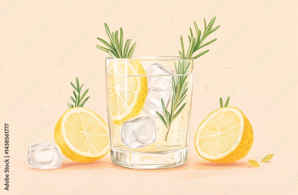 Refreshing Iced Lemon Drink with Rosemary (1) Refreshing Iced Lemon Drink with Rosemary (1)