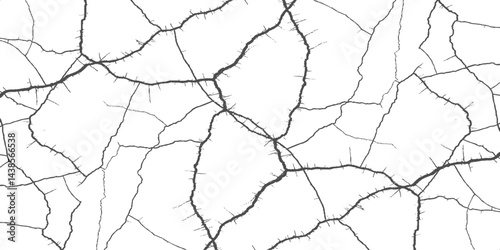 Design a high-resolution grunge texture featuring a distressed white background with visible dust, scratches, and subtle cracked wall effects. The texture should have an aged, worn-out look.