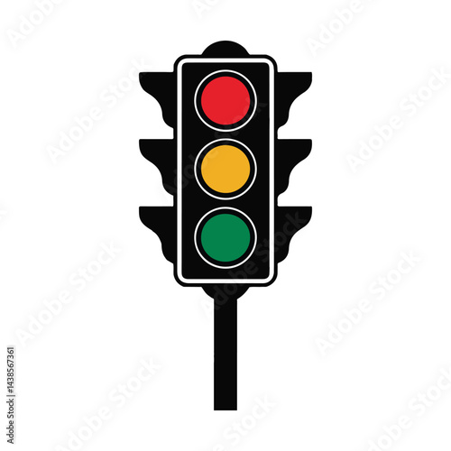 Traffic Light Symbol Vector