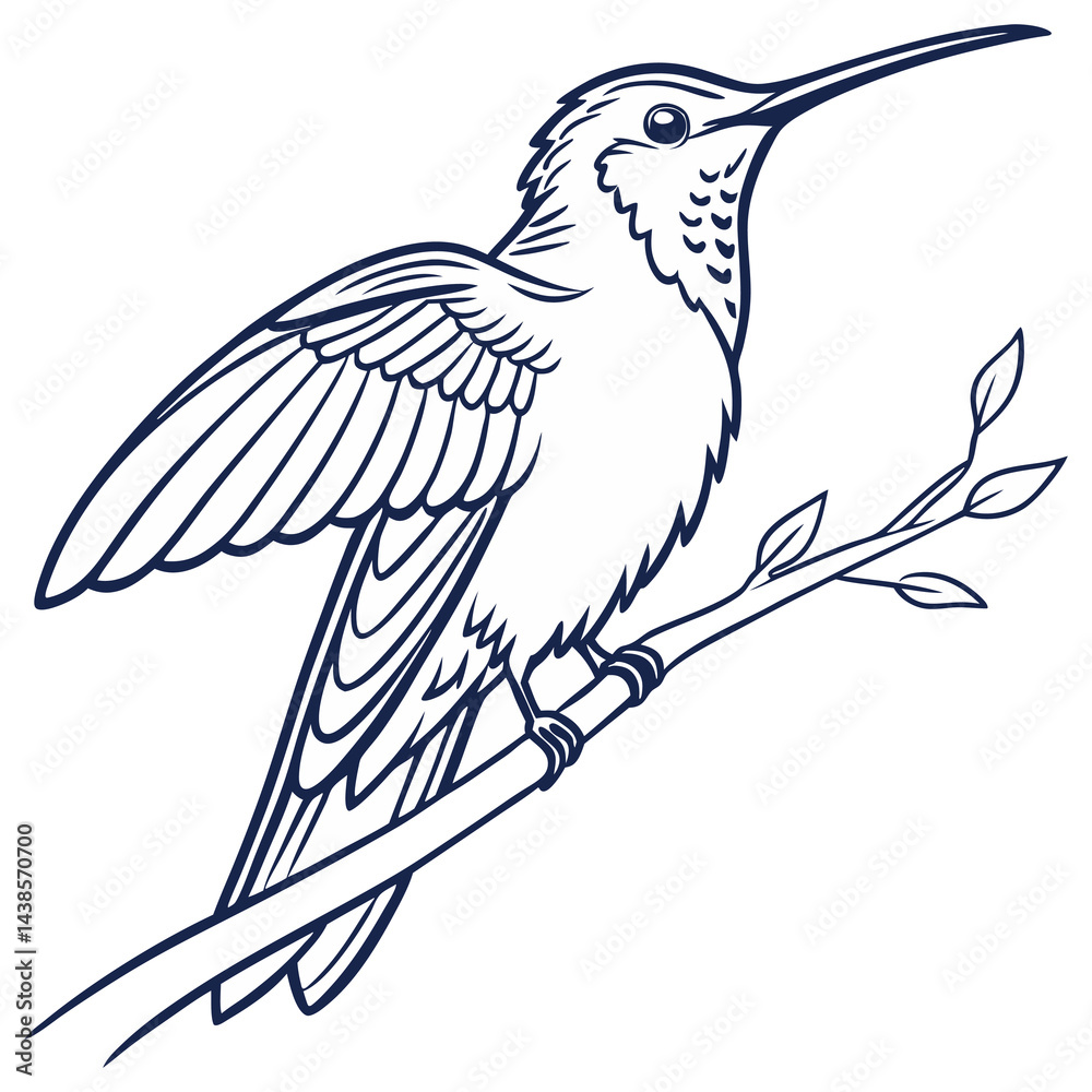 Fototapeta premium Hand Drawn Doodle Style Animals, Birds, and Fish Vectors