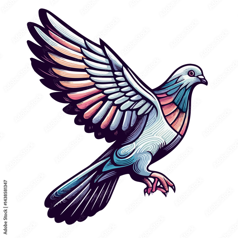 Obraz premium pigeon 