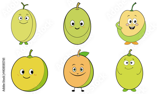 Honeydew cartoon vector
