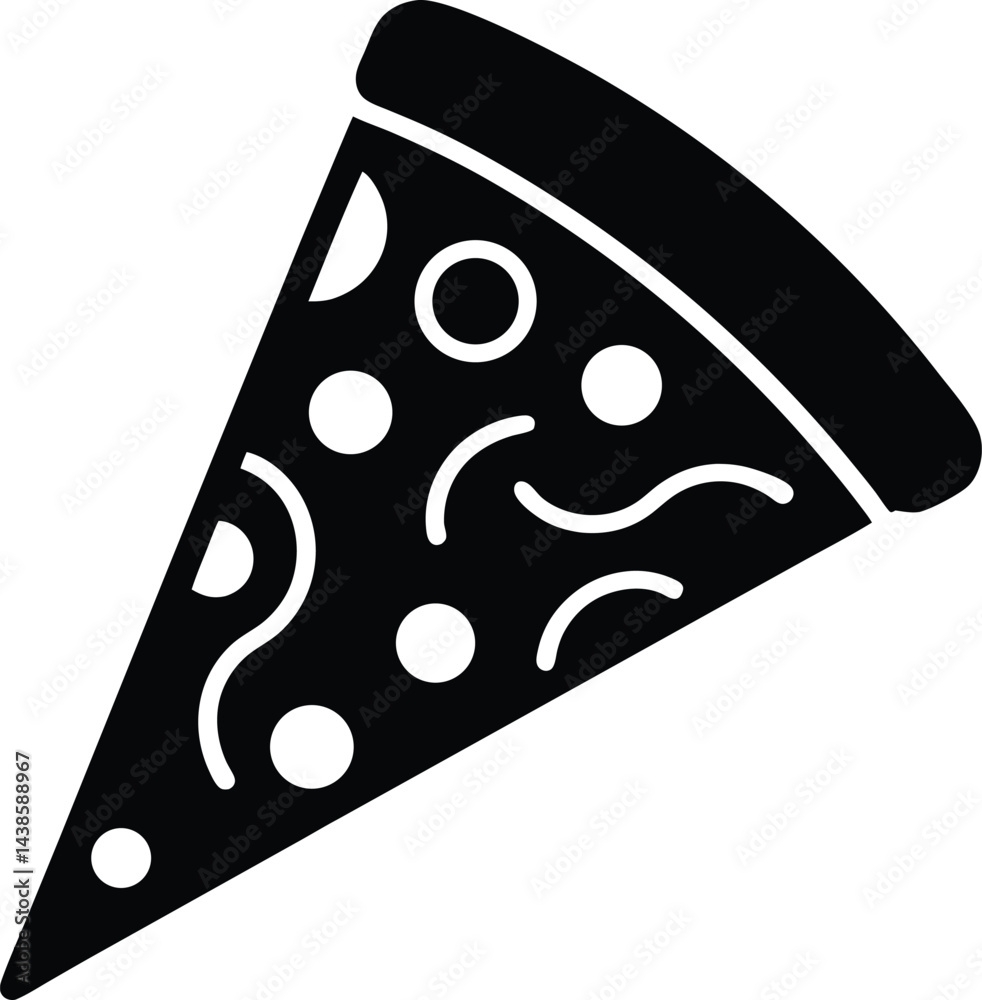 flat pizza slice illustration on white background .eps
flat pizza slice illustration on white background .eps