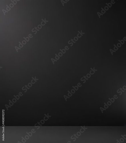 Sleek black paper, refined sheen, flawless surface  Elegant, minimalist background ,  luxury,  dark