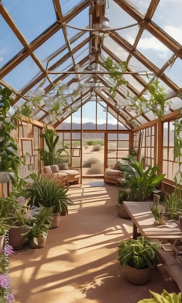 Off-Grid Earthship Home Built with Recycled Materials, Solar Panels, Adobe, Greenhouses, and Sustainable Design Integrated into Desert Landscape with Hardy Vegetation and Distant Mountains Off-Grid Earthship Home Built with Recycled Materials, Solar Panels, Adobe, Greenhouses, and Sustainable Design Integrated into Desert Landscape with Hardy Vegetation and Distant Mountains