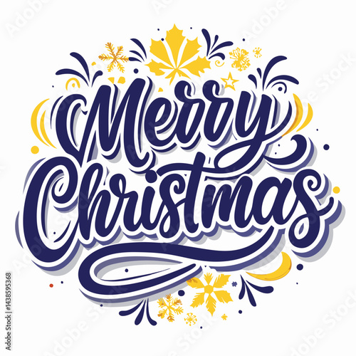 Festive Merry Christmas design (1)