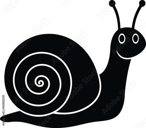 single snail shell spiral