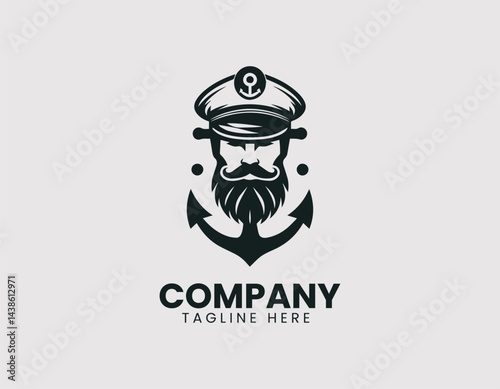 Captain Hat Vector Logo