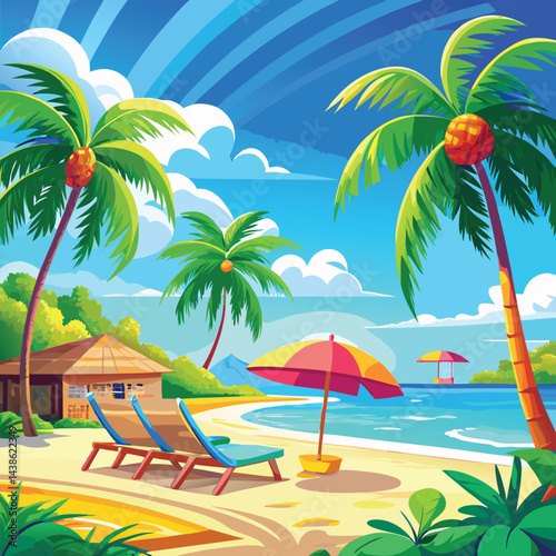 Tropical Beach Paradise