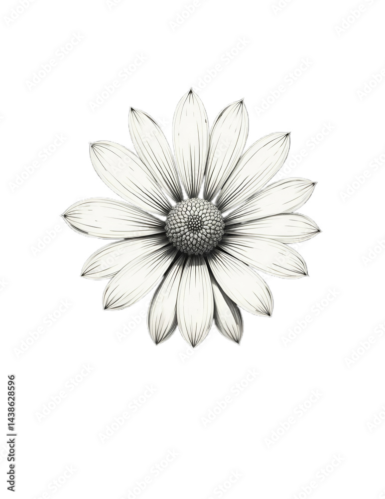 Fototapeta premium white daisy flower