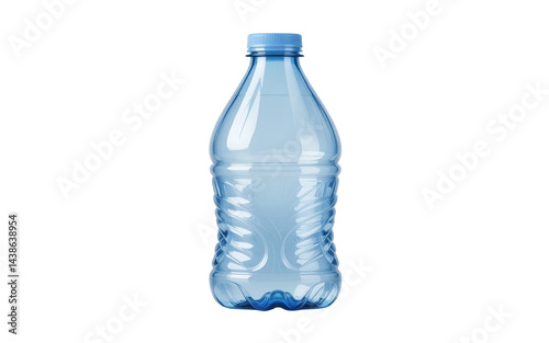 empty bottle isolated on white, bottle of water