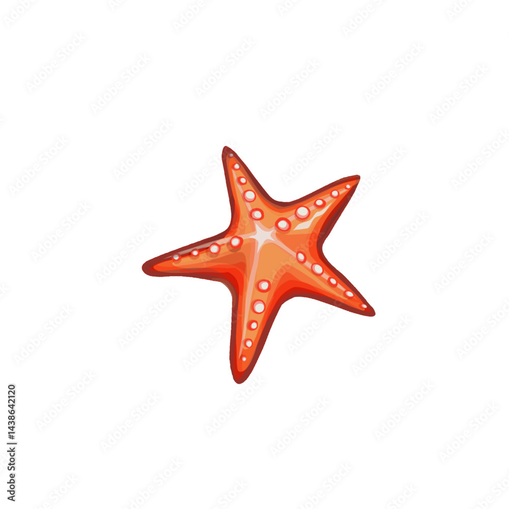red starfish illustration without background red starfish illustration without background