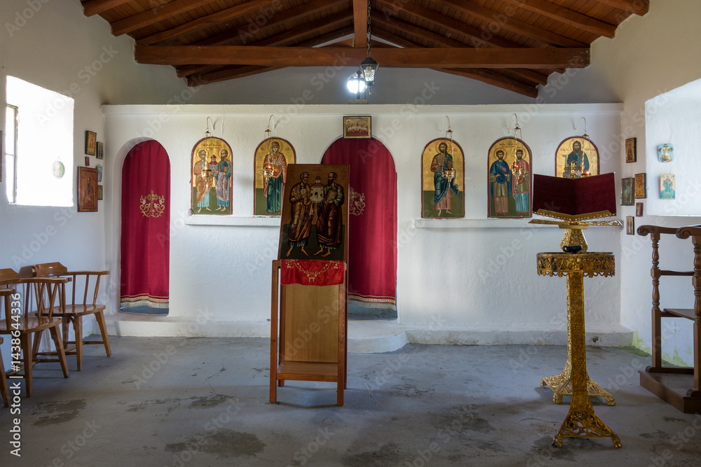 The chapel of Saint Paul in Sithonia, Chalkidiki, Greece
