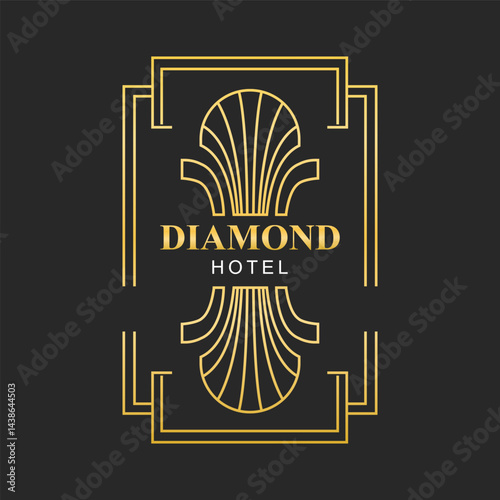 Elegant Luxury Hotel Logo Design