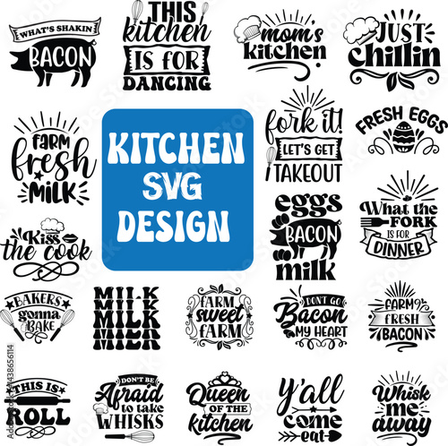 Kitchen svg bundle