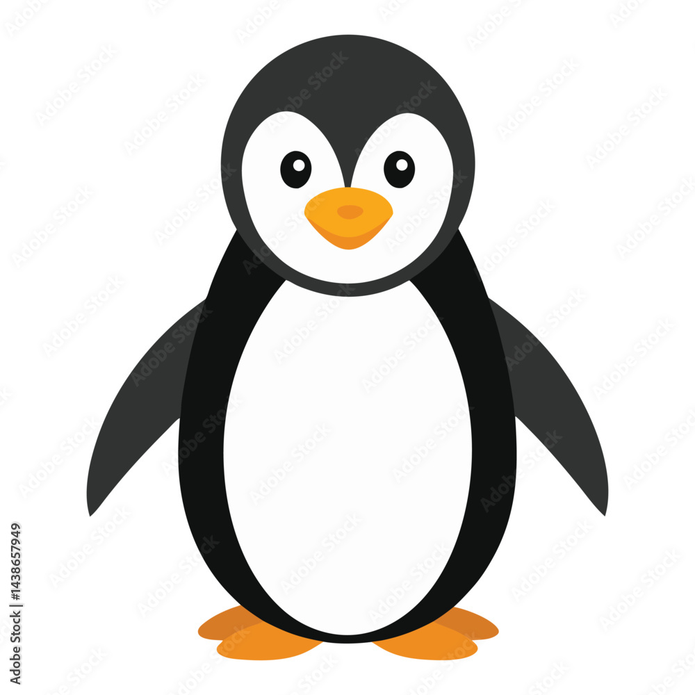 Obraz premium Penguin Vector 