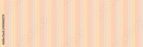 Lhrow stripe vector pattern, industrial seamless textile texture. Eextile vertical lines fabric background in light and moccasin colors.