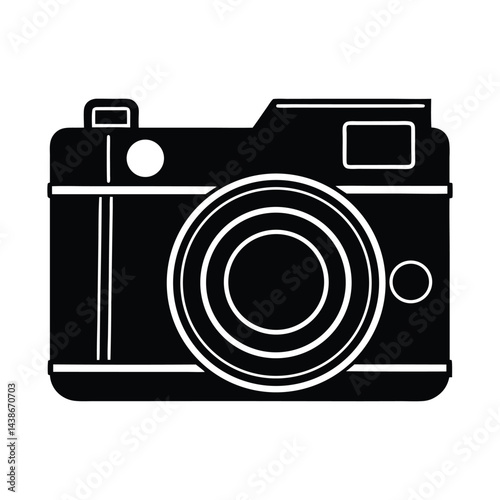 Camera icon vector. photo camera sign and symbol. photography icon.