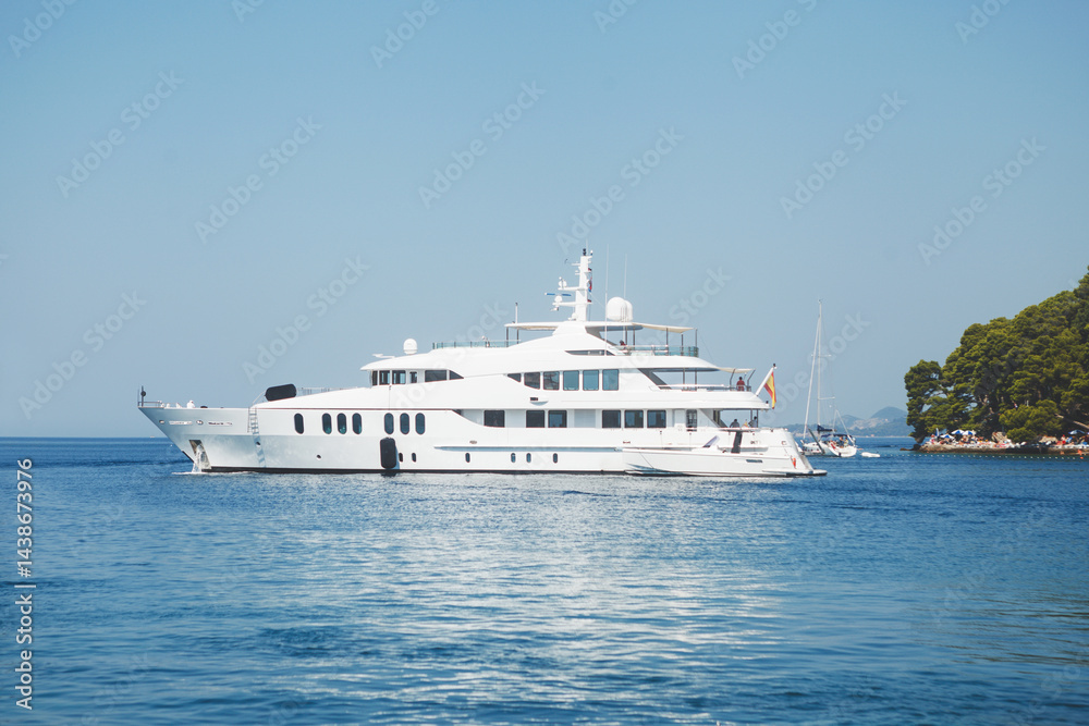 Enjoy a luxurious yacht sailing experience in the tranquil and serene waters of the ocean
