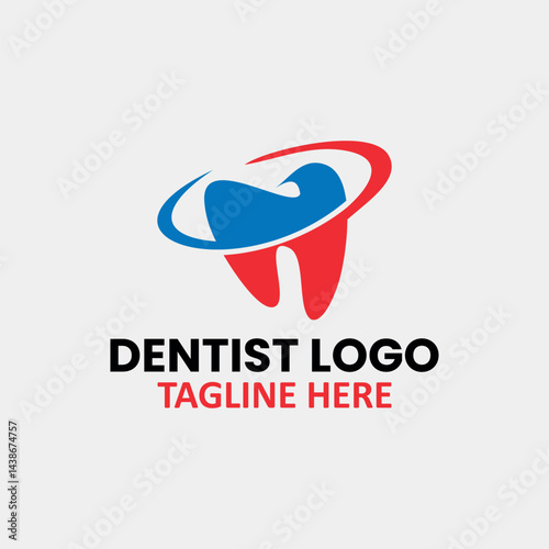 dental care logo design vector