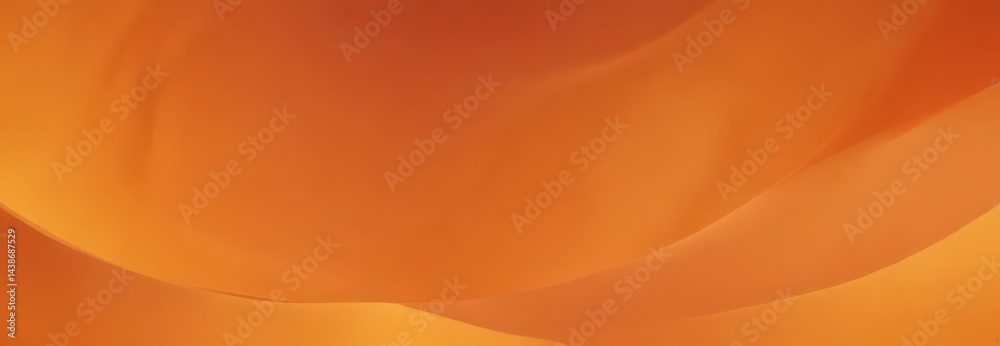 Obraz premium Orange gradient backdrop with dynamic swirling shapes, smooth transitions, texture, graphic, smooth