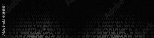 Wide repeating abstract dot pattern background design