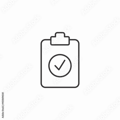 approved board icon sign vector
