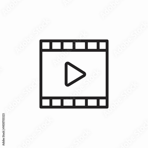 media player control icon sign vector