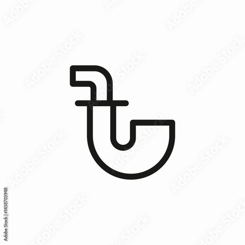 smoking pipe icon sign vector