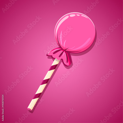 Pink candy