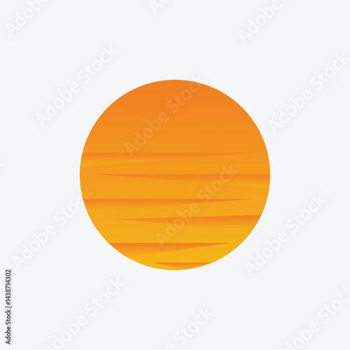 Vibrant Sunburst A Radiant Solar Illustration  