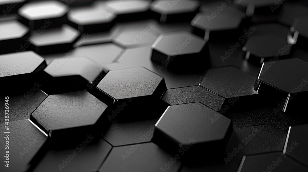 Modern futuristic hexagonal scientific background. Modern futuristic hexagonal scientific background.