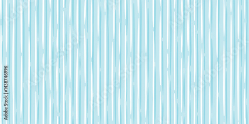 Blue stripes seamless pattern. Cute graphic lines vector print. Watercolor sea stripes background