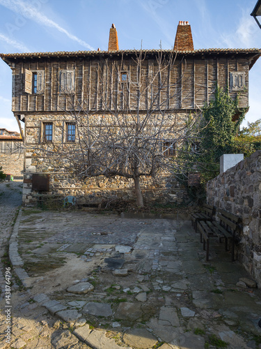 Obraz na płótnie The old town of Sozopol, Bulgaria w salonie