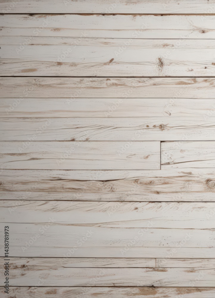 Obraz premium Rustic whitewashed wood planks, visible grain , rustic, surface