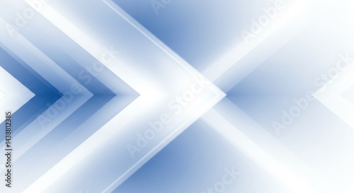 Abstract background with diagonal lines and geometric shapes in shades of blue.
