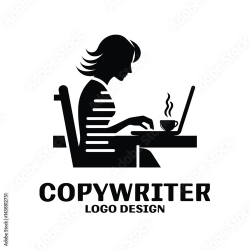 Copywriter Vector Logo Design