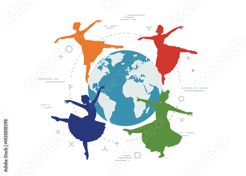 Celebrating Global Dance Cultures Through Colorful Ballet Performances Around the World Dance day