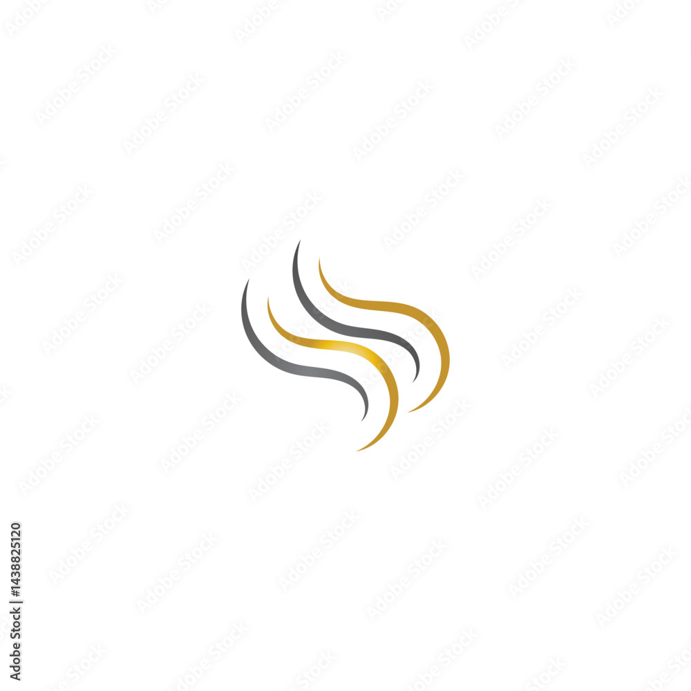 Fototapeta premium hair treatmen logo and vector template