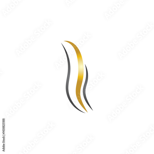 hair treatmen logo and vector template