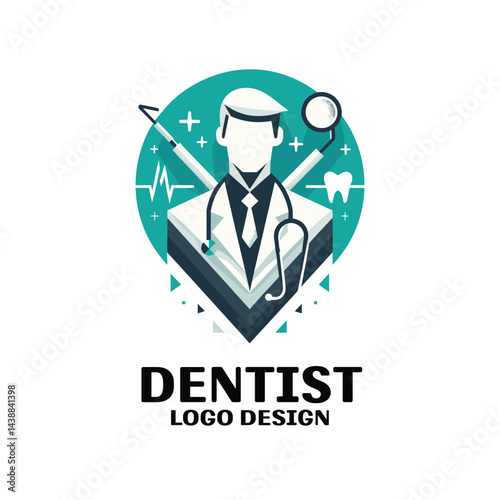 Dentist Vector Logo Design